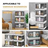 Idle Way Collapsible Stackable Storage Boxes - Brand New *B