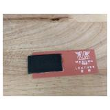 Masilou Leather RFID Blocking Card Holders Unisex 18 Slot in Wine and Green - Brand New *B