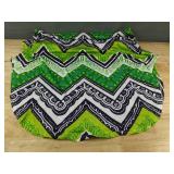 Womens Sleeveless Long Dress, Green Blue White Size Small - Brand New *B