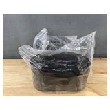 2 Black Mesh Office Supply Organizers - Brand New *B