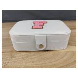 White Jewelry Box with Pink 