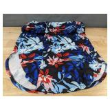 Womens Sleeveless Floral Dress Small Blue Black Red White - Brand New *B