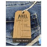 Axel Brand Slim Boot Jeans 32x32 Stretch - Brand New