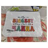 Assorted Birthday and Holiday Party Decor, Signs, Banners, and Cosmetic Bags - Brand New *B