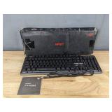 NPET K10 Wired Gaming Keyboard, LED Backlit - Brand New *B