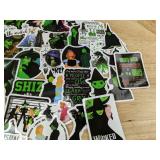 55 Wicked the Musical Stickers - Brand New