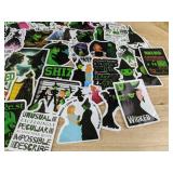 55 Wicked the Musical Stickers - Brand New