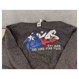 Texas Graphic Hoodie and Texas Snapback Hat, Men