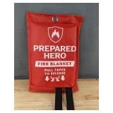 Prepared Hero Fire Blanket, Woven Fiberglass, 39" x 39", EN 1869:2019 - New