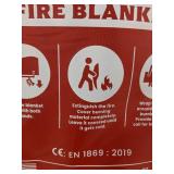 Prepared Hero Fire Blanket, Woven Fiberglass, 39" x 39", EN 1869:2019 - New