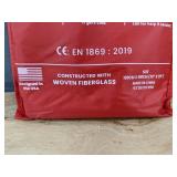 Prepared Hero Fire Blanket, Woven Fiberglass, 39" x 39", EN 1869:2019 - New