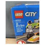 LEGO City Race Car 60322 Set, 46 pcs - Brand New