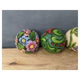 6 Jim Shore Blossoms of Spring Decorative Eggs - Brand New