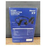 K9 Bluetooth Sound Conduction Earphone - Brand New