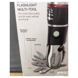 Brookstone 10-in-1 Emergency Flashlight Multi-Tool - Brand New