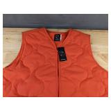 Original Use Orange Quilted Vest Size Medium - Brand New