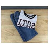 Limited Too Girls Top Size 10 & Cat & Jack Jeans Size 7 - Brand New