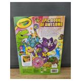2 Crayola Epic Book of Awesome Coloring Books - Brand New