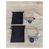 2 Friendship Charm Bracelets - Brand New