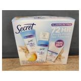 4 Personal Care Items: TheraTears, Neosporin, Secret Deodorant, Palmer