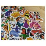 50 Animated Movie Character Stickers: Disney Pixar Cartoons - Brand New