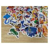 50 Animated Movie Character Stickers: Disney Pixar Cartoons - Brand New