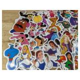 50 Animated Movie Character Stickers: Disney Pixar Cartoons - Brand New