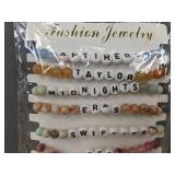 12 Taylor Swift Friendship Beaded Bracelets - Brand New