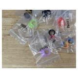 21 Pairs Silicone Ear Gauges 14mm Colorful Flexible - Brand New