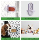 Diggs Groov Crate Training Aid for Dogs, Turquoise - Brand New