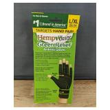 Hempvana Green Relief Arthritis Gloves L/XL - Brand New