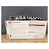 100 Supmedic Nitrile Disposable Gloves, XL - Brand New