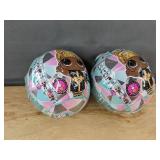 2 LOL Surprise Glitter Globe Winter Disco Dolls - Brand New *M
