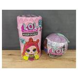 LOL Surprise Hairgoals Makeover Series & Present Surprise Winter Chill Doll - Brand New *M