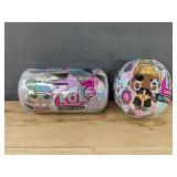 LOL Surprise! Winter Chill Confetti Reveal & Glitter Globe Dolls - Brand New *M