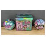 LOL Surprise! Dance Dance Dance Ball, Movie Magic Ball, and Furniture Set - Brand New *M