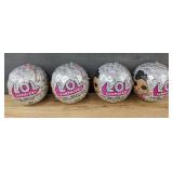 4 LOL Surprise Bling Series Balls - Brand New *M