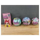 LOL Surprise! Toy Bundle: Dance Dance Dance, Movie Magic, Fluffy Pets, Hairgoals - Brand New *M