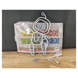 Astro Bot Neon LED Wall Sign, 16.5" - Brand New