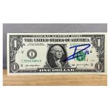 Pau Gasol Autographed $1 Bill - NBA Los Angeles Lakers Basketball *I