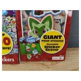 Brand New Pokemon Activity Book with Over 100 Stickers and Foam Stickers