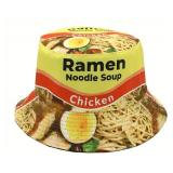Brand New Ramen Chicken Noodle Soup Bucket Hat OSFM