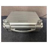 Latching Silver Briefcase