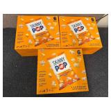 3 X 6Ct Boxes Of White Cheddar Skinny Pop