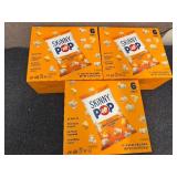 3 X 6Ct Boxes Of White Cheddar Skinny Pop