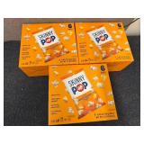 3 X 6Ct Boxes Of White Cheddar Skinny Pop