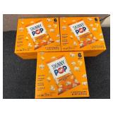 3 X 6Ct Boxes Of White Cheddar Skinny Pop