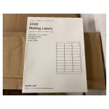 9000 Baseline Mailing Labels - 1 X 2 5/8"