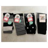4 Pairs Of Black Muk Luks Socks