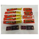 Variety of Reeses Bars & Chocolate
